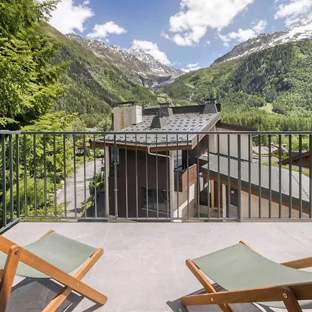 Royal Stratton 3 En-suites Facing Grands Montets Lägenhet Chamonix